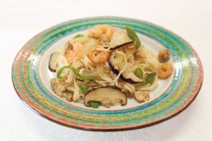 焼きビーフン風素麺